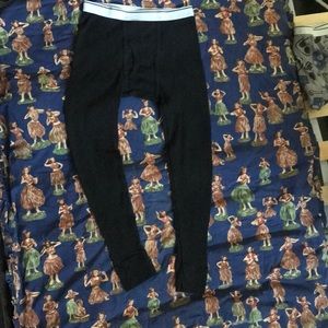 Black leggings for boys